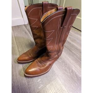 Double-H Leather Cowboy Boots